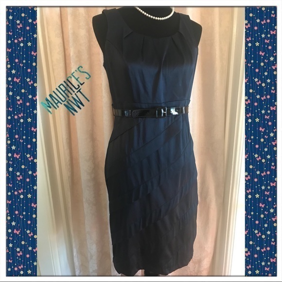 “Sizzling In Sapphire” NWT DRESS🦋🦋🦋 - Picture 1 of 6